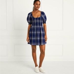 Hill House Blue Plaid Dress